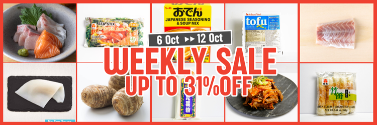 Weekly Sale 6 Oct - 12 Oct