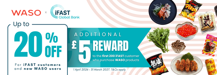 WASO × iFAST Global Bank Exclusive Offer
