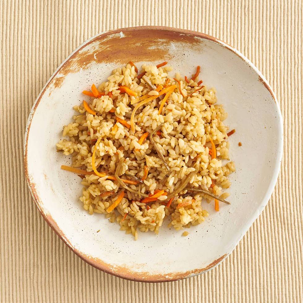 Kimpira Rice (VE/GF)