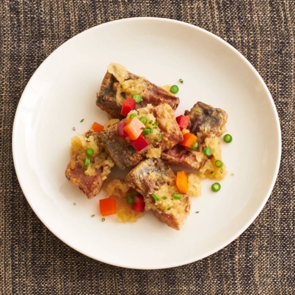 Braised Soy and Dashi Mackerel