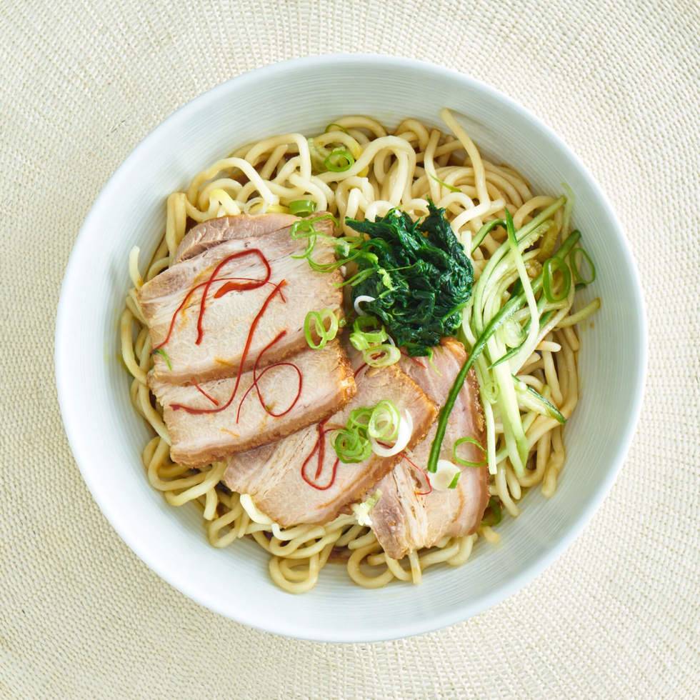 (New) Hiyashi Ramen Noodles from Monohon with House-made Charshu (Chilled)