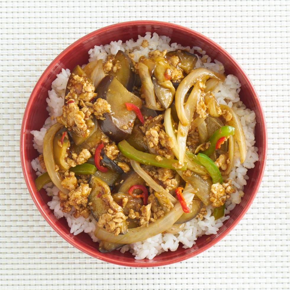 Mapo Aubergine Bowl
