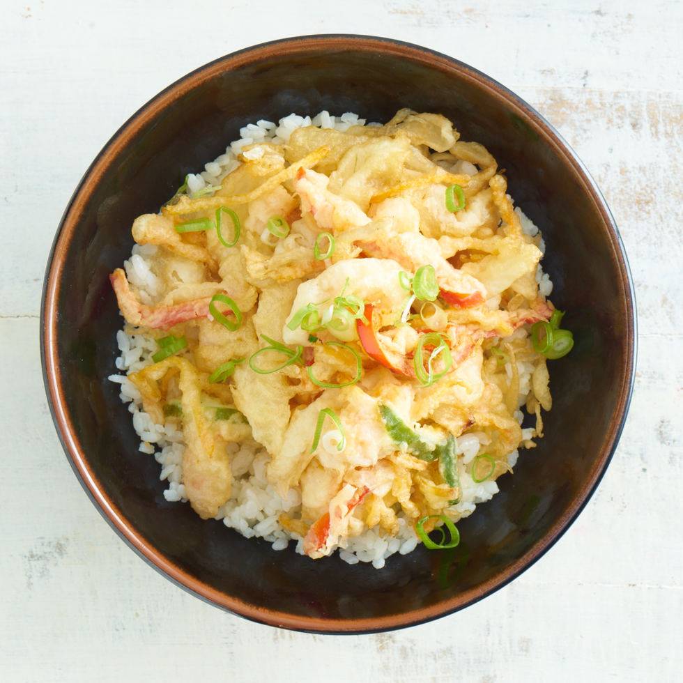 Prawn Kakiage Bowl