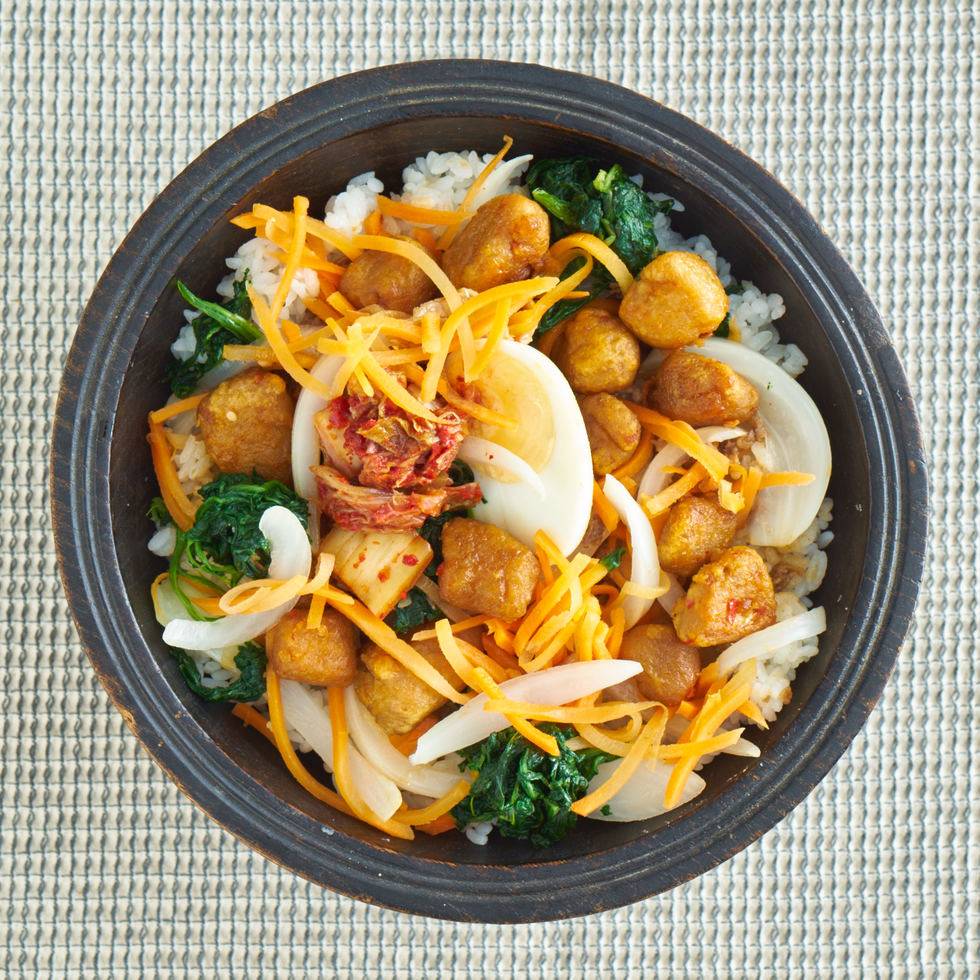 Soy Meat Bibimbap Bowl