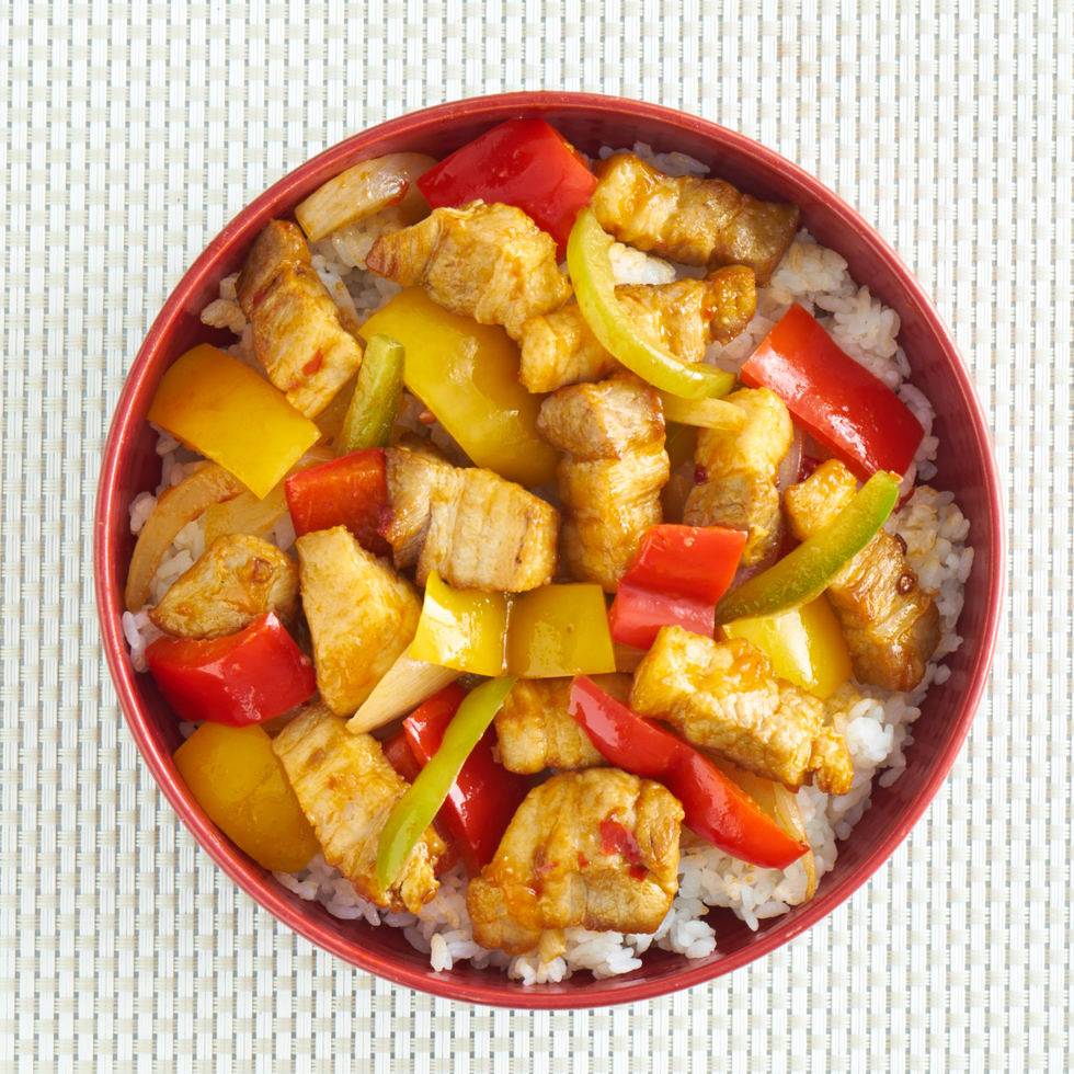 Sweet Chilli Pork Bowl