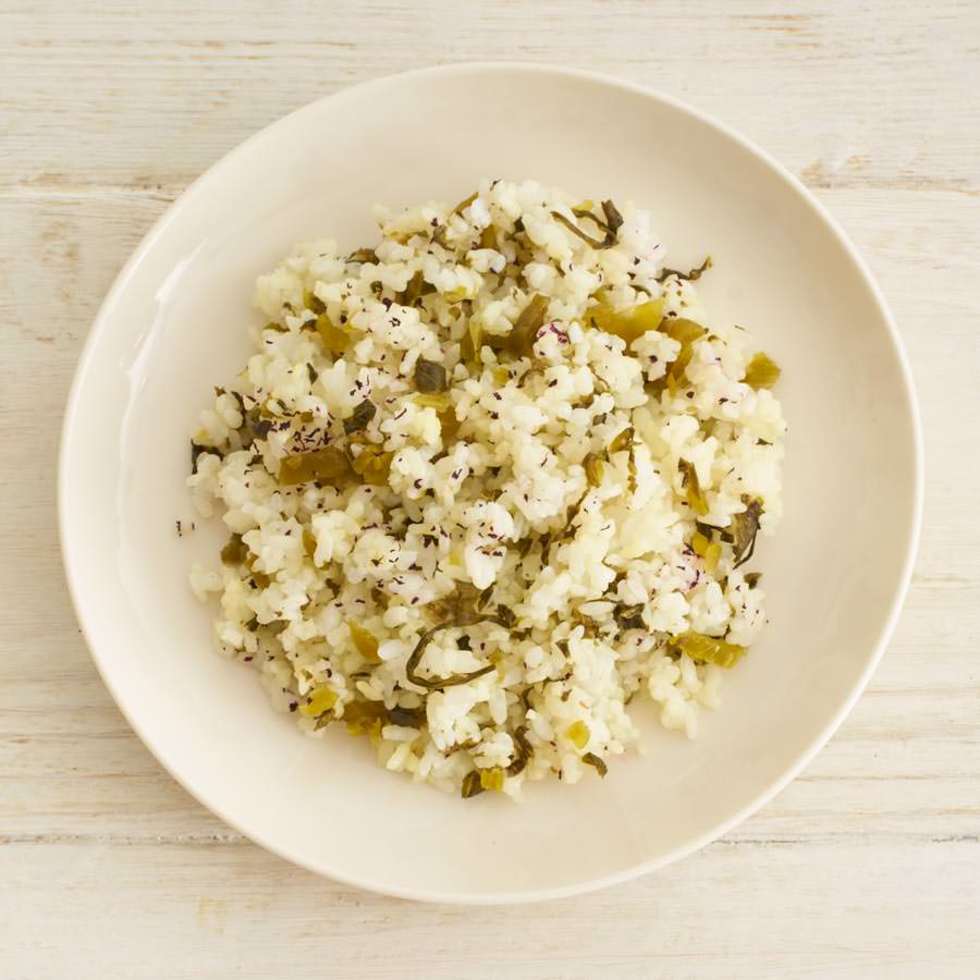 Mustard Leaf Rice (VE/GF)