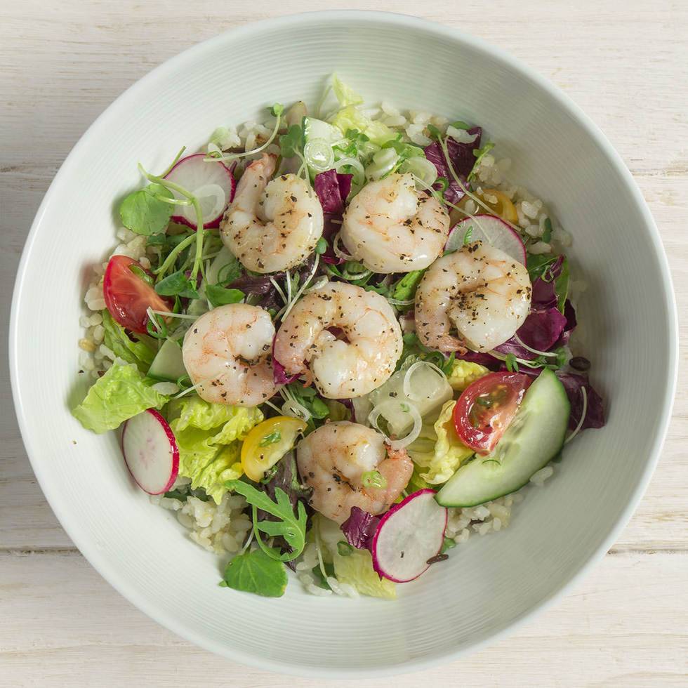 Prawn and Yuzu Sozai Salad (GF)