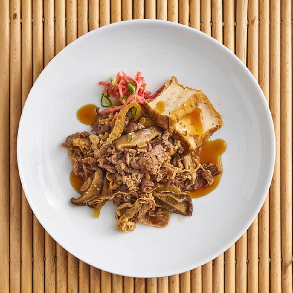 Beef Sukiyaki with Tofu