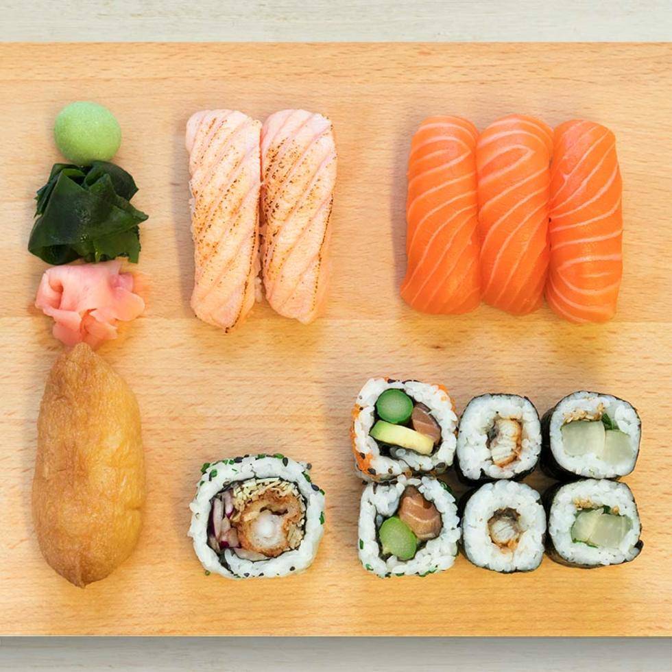 Hand-made Sushi Selection