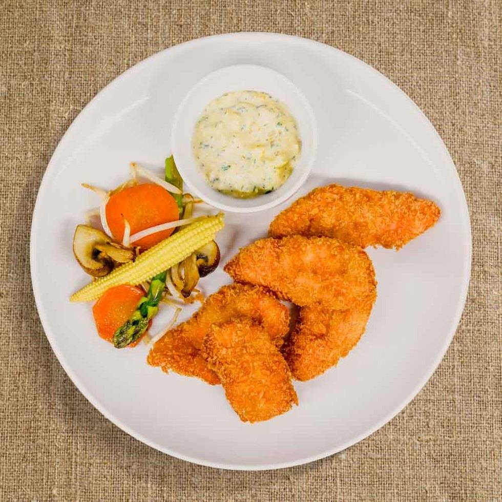 Salmon Katsu with Japanese Tartar sauce (New)