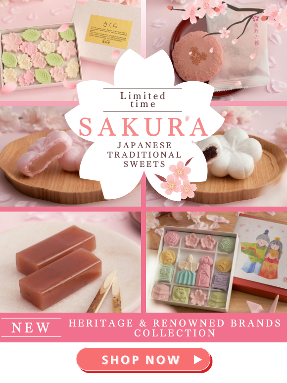 Limited Spring Collection: Hinamatsuri Wagashi from Japan’s Renowned Heritage Confectionery Brand