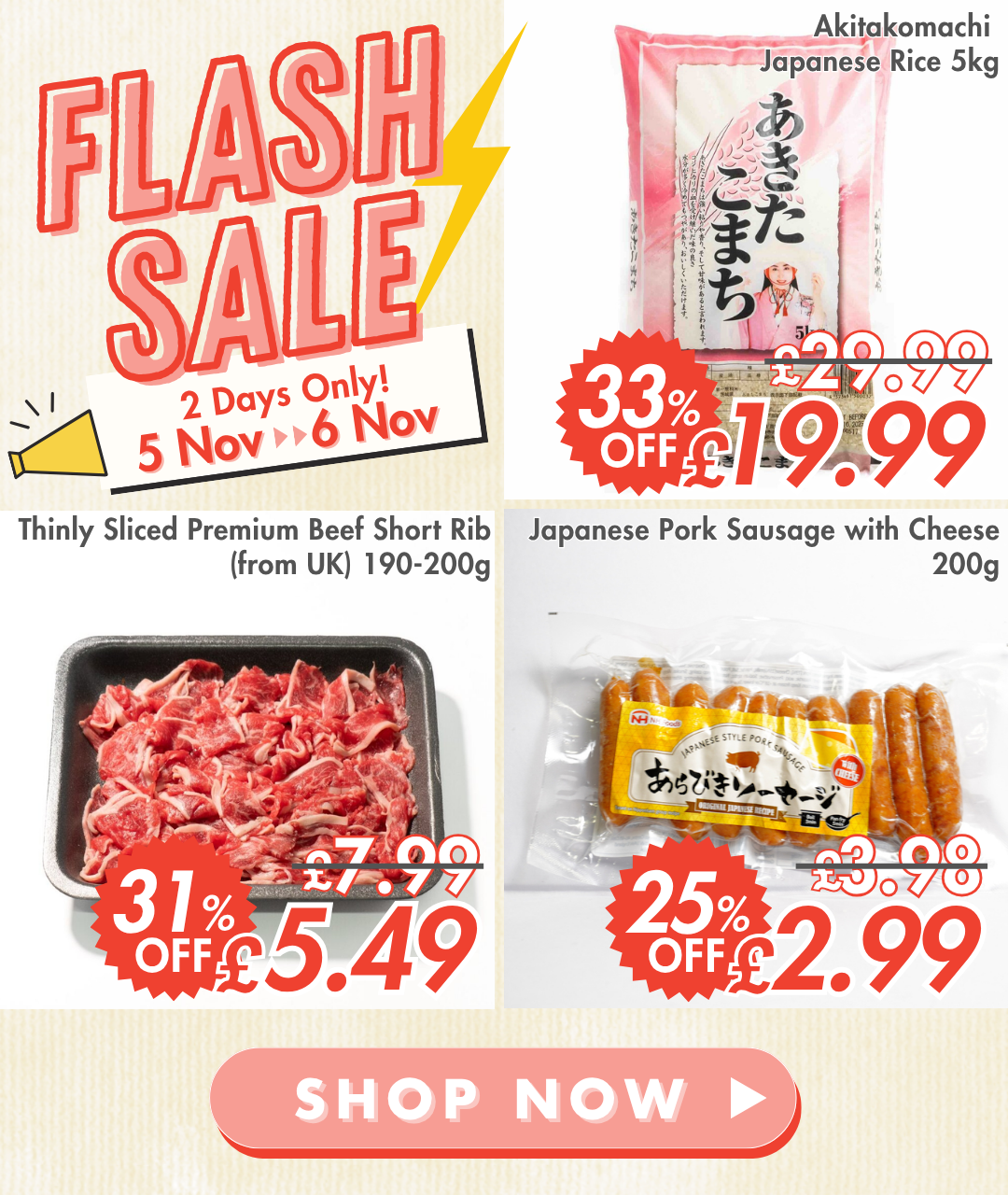 Flash Sale!