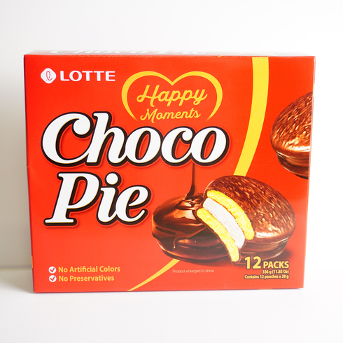 Lotte Choco Pie (Original)  336g (12 x 28g)