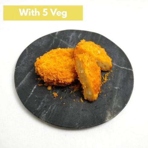 Handmade Prawn Katsu 2pcs (+5 veg) 