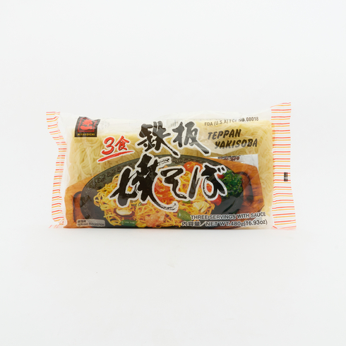 Miyakoichi Yakisoba Noodles With Sauce Sachets 3x160g (Non-frozen/chilled)