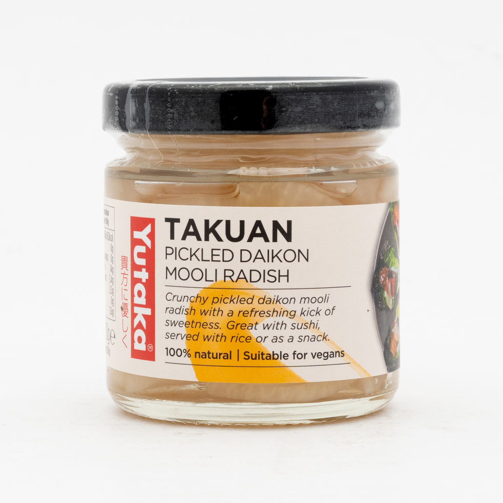 Yutaka 無着色沢庵 瓶 110g