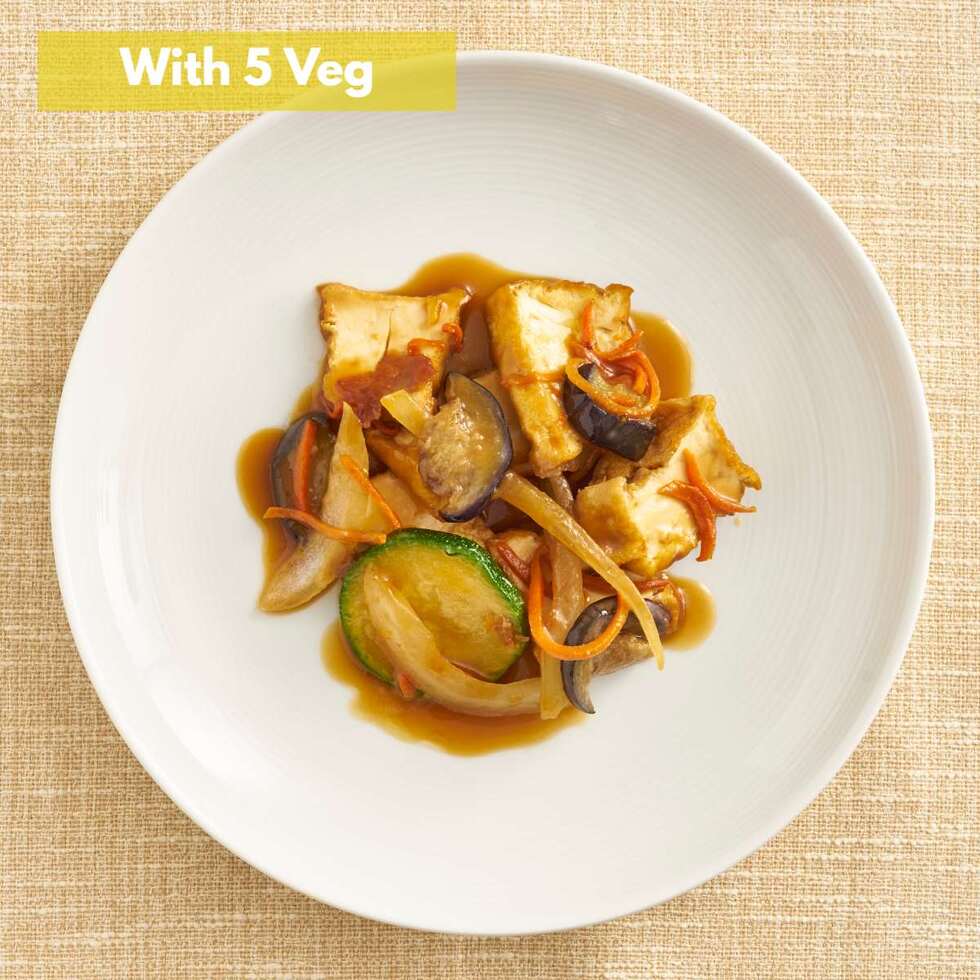Yuzu Miso Tofu (+5 veg)