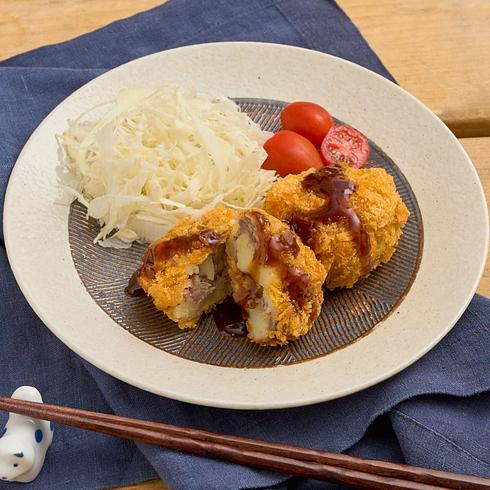 Handmade Minced Beef & Potato Croquette 2pcs