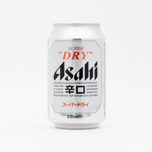 Asahi Super Dry Can 330ml 5.0%