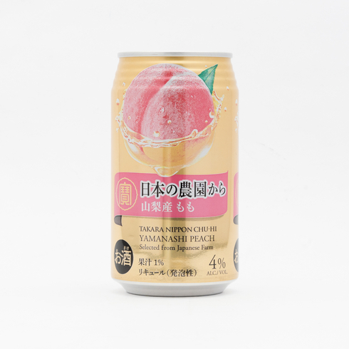 Takara Chu-Hi Nihon no Nouen Peach - Cocktail Spritz Peach