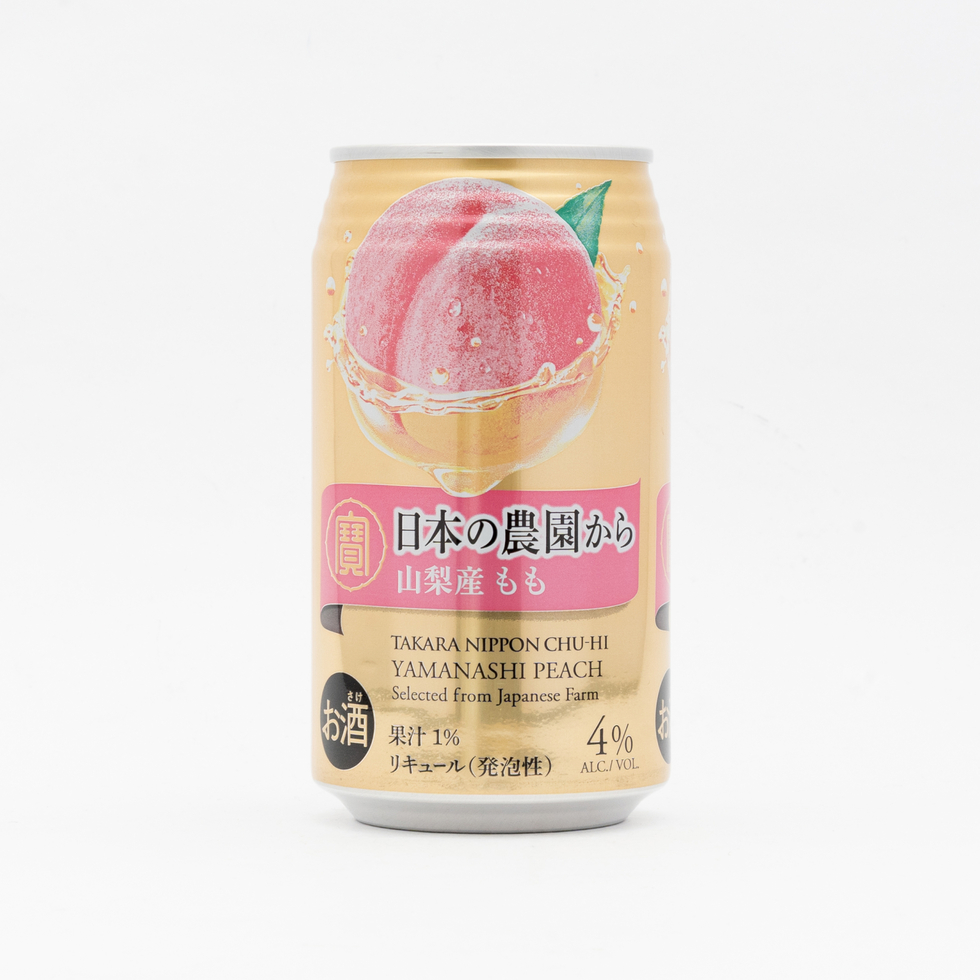 Takara Chu-Hi Nihon no Nouen Peach - Cocktail Spritz Peach