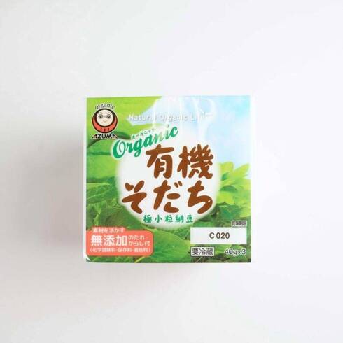 あづま食品 有機育ち 極小粒納豆 3パック