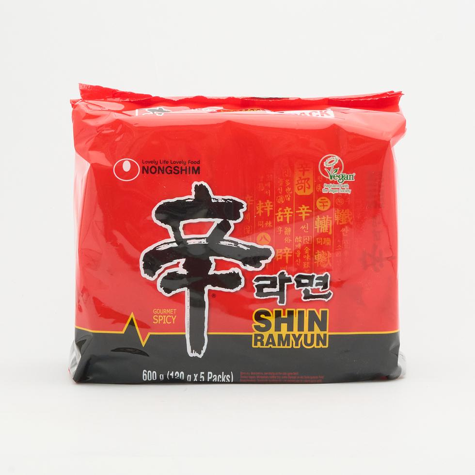 Nong Shim Gourmet Spicy Shin Ramen Multi 5 x 120g