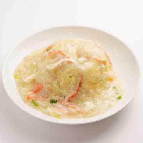 Slow Cooked Char Siu Pork & Kanikama Fried Rice with Starchy Sauce