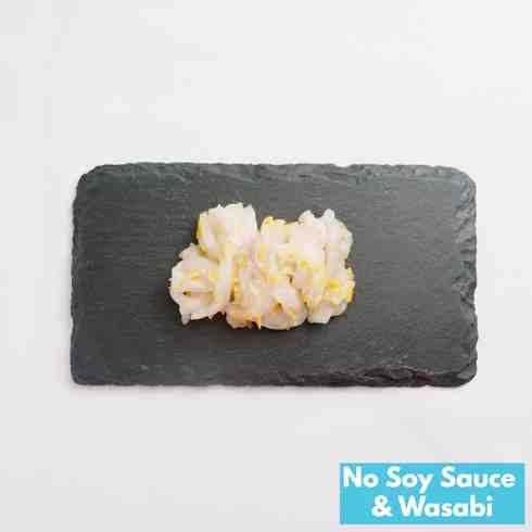 Hirame (Turbot) with Yuzu 50-55g by Nobu Sakaguchi  by Nobu Sakaguchi (15 years at a Michelin starred)