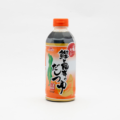 イチビキ 鰹と昆布のだしつゆ 500ml