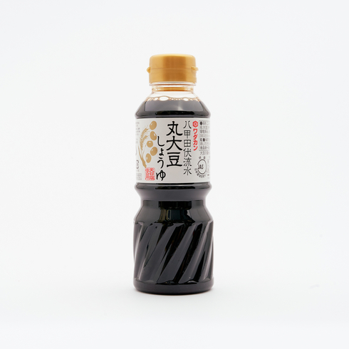 ワダカン 八甲田伏流水 丸大豆しょうゆ 300ml