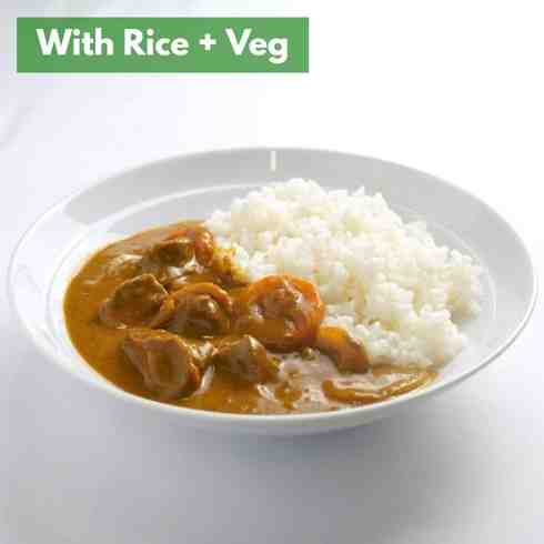 Tender Ox Tongue Curry Stewed for 5 hours 230-250g (with Rice)