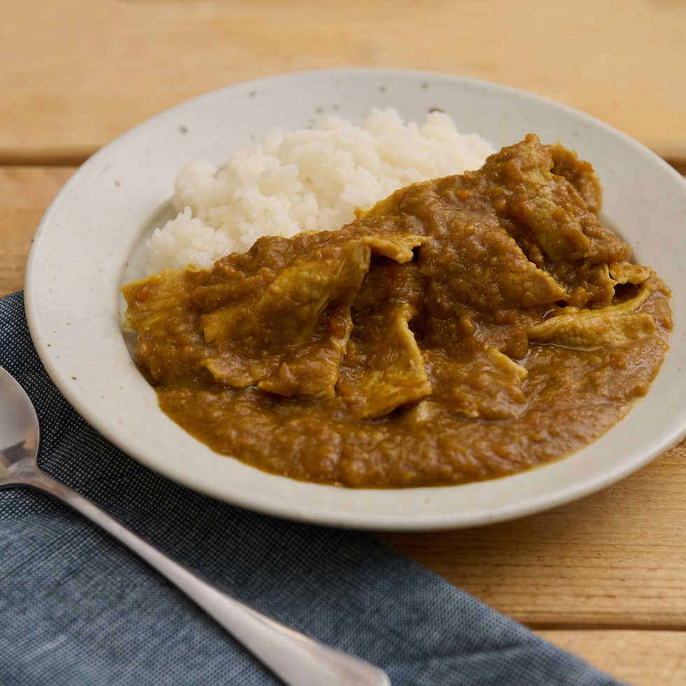 Medium Spicy Thinly Sliced Pork Curry (without Rice) 