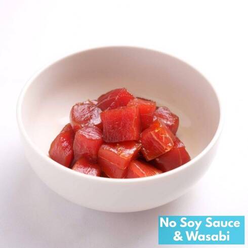 Chopped Akami Tuna in Homemade Sauce 90-100g by Nobu Sakaguchi (15 years at a Michelin starred)