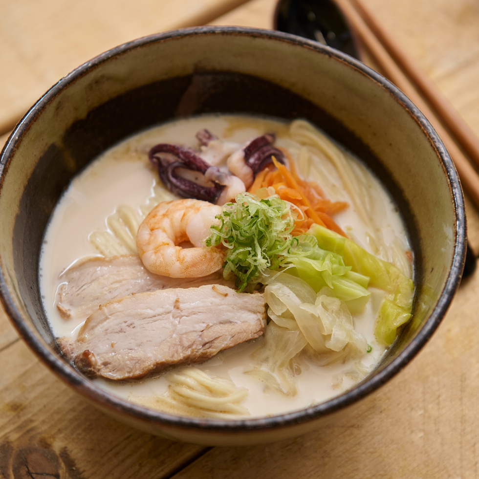Monohon 日本小麥製 豐富配料長崎什錦麵