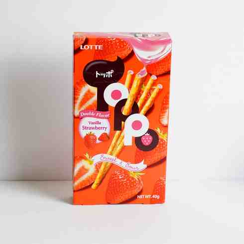 Lotte Toppo Strawberry  40g