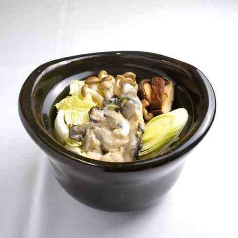 牡蠣味噌火鍋套餐 1人份
