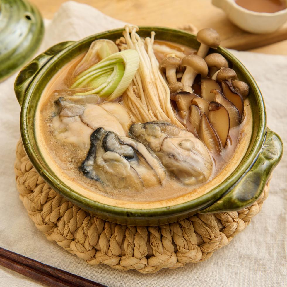 牡蠣味噌火鍋套餐 1人份