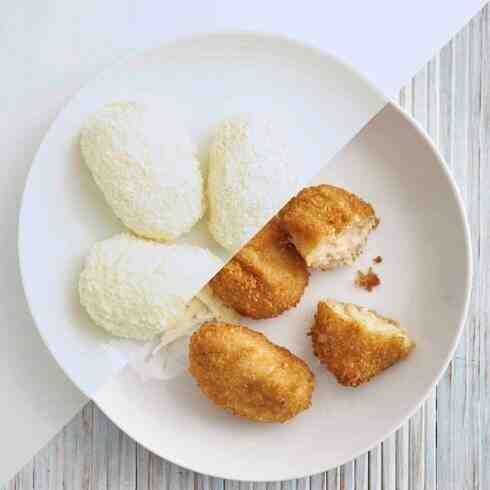 お家で揚げるだけの自家製蟹クリームコロッケ 6個