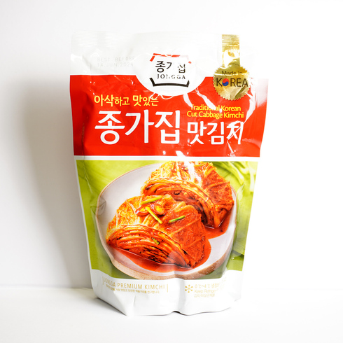 Jongga Mat Kimchi 500g (Product of Korea) Pouch