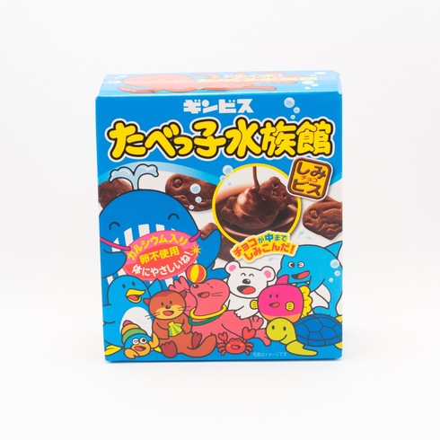 Ginbis Tabekko Aquarium Chocolate Bis 50g
