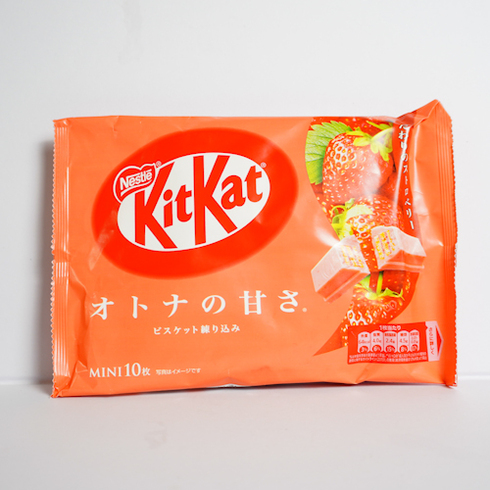 Nestle KITKAT MINI STRAWBERRY 124g