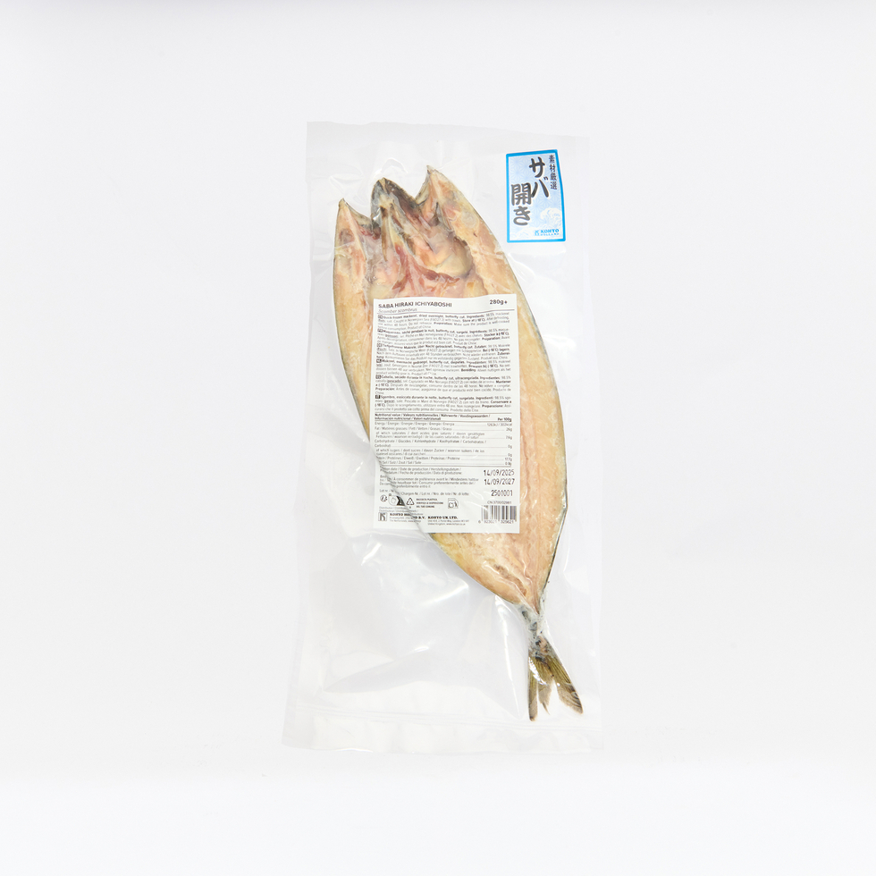 サバのヒラキ（一夜干し）280g