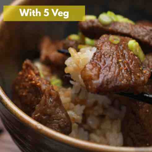 Marinated Beef Short Rib (+5 veg)