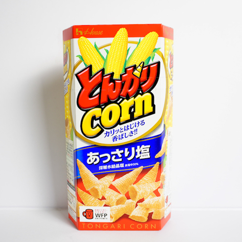 House Tongari Corn Lightly Salted Corn Snacks 68g