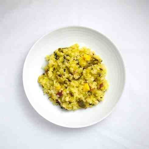 Fried Egg Rice with Takana (Mustard Leaves) & Slow Cooked Char Siu Pork 