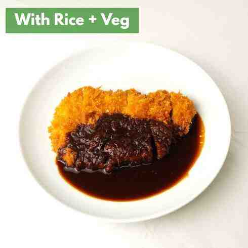 八丁味噌の濃厚味噌かつ（ご飯・野菜・漬物付）