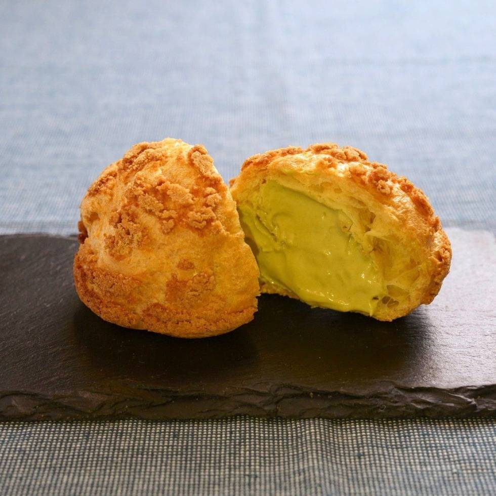 【Best Before:19/10/2025】Matcha Cookie Cream Puff ※Enjoy as an icecream as well