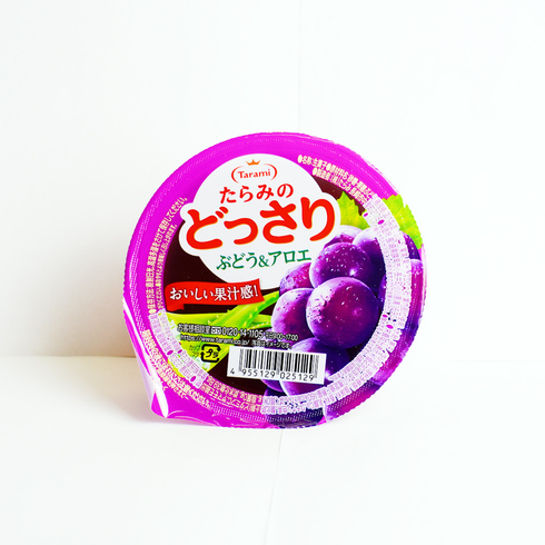 Tarami Grape Flavoured Jelly With Aloe Vera Chunks 230g