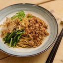 Spicy Pork Brothless Noodle with Monohon Noodles